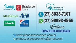 Planos de Saúde ES São Bernardo 27 99993-4955 plantão